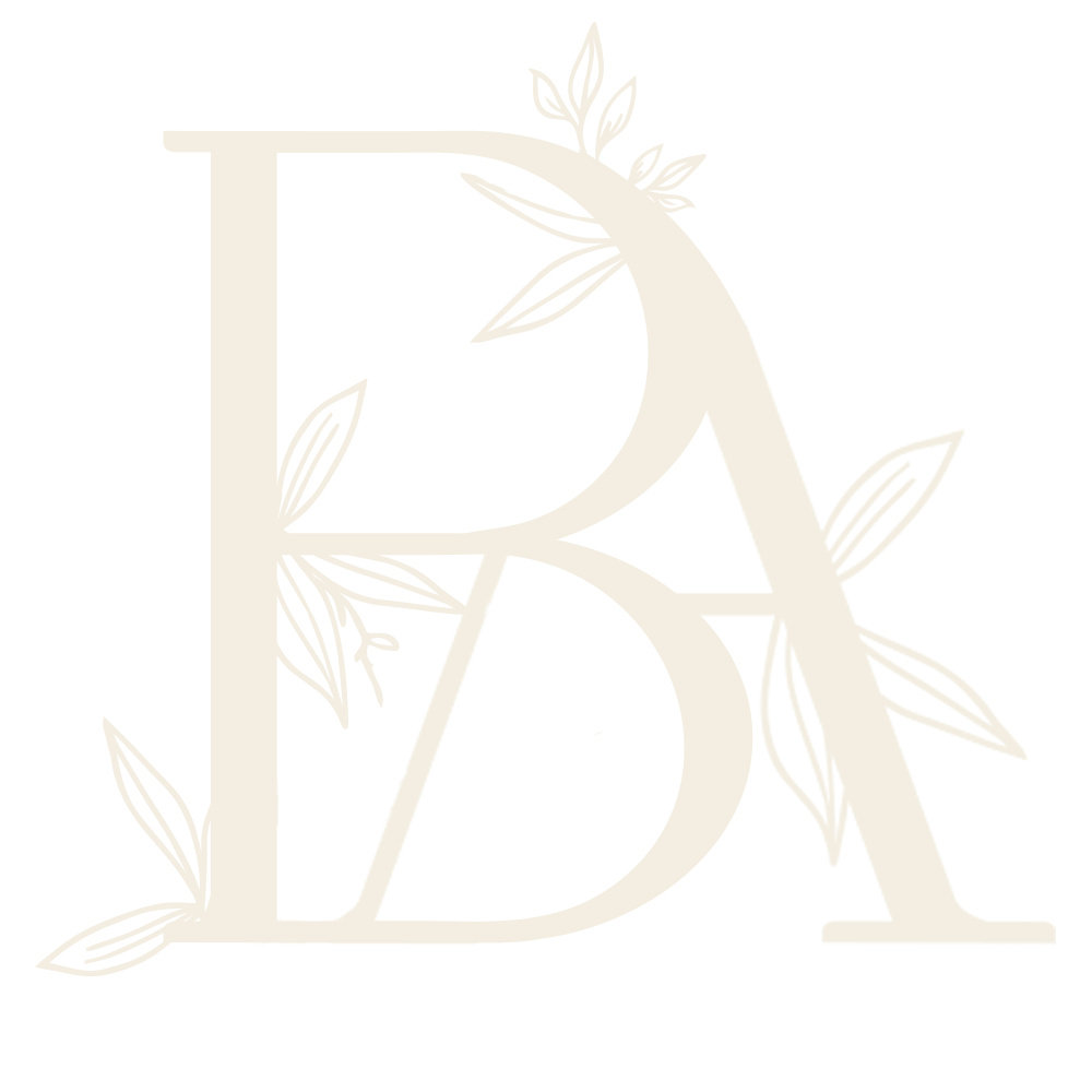 For dark backgrounds: the Bookstagram Apothecary monogram